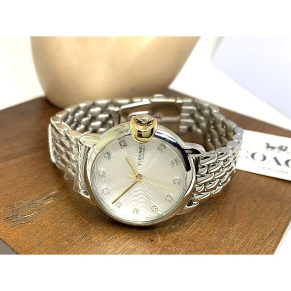 Coach Women\'s Watch 14503818 Arden Quartz Gemmed Silver Stainless Steel 32mm main image 6